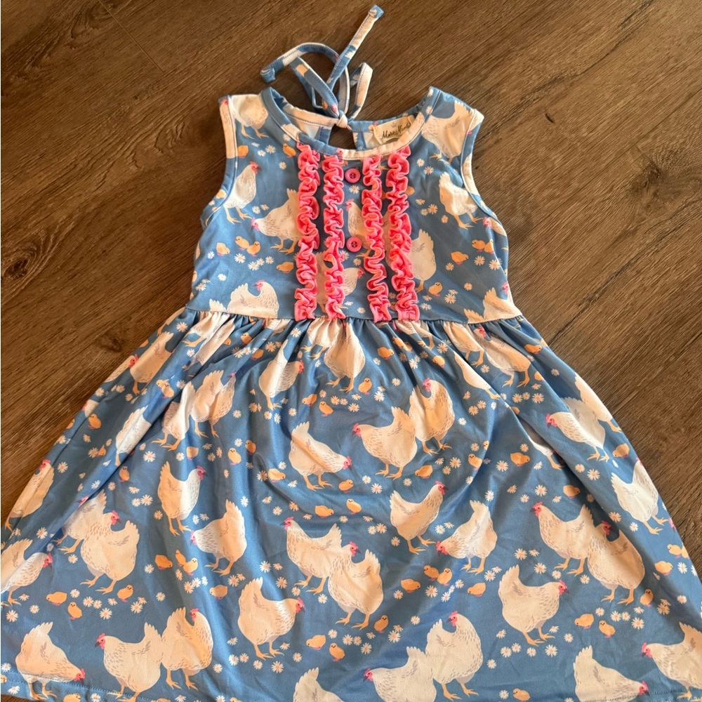 Marie Nicole Clothing Spring Chicken Dress